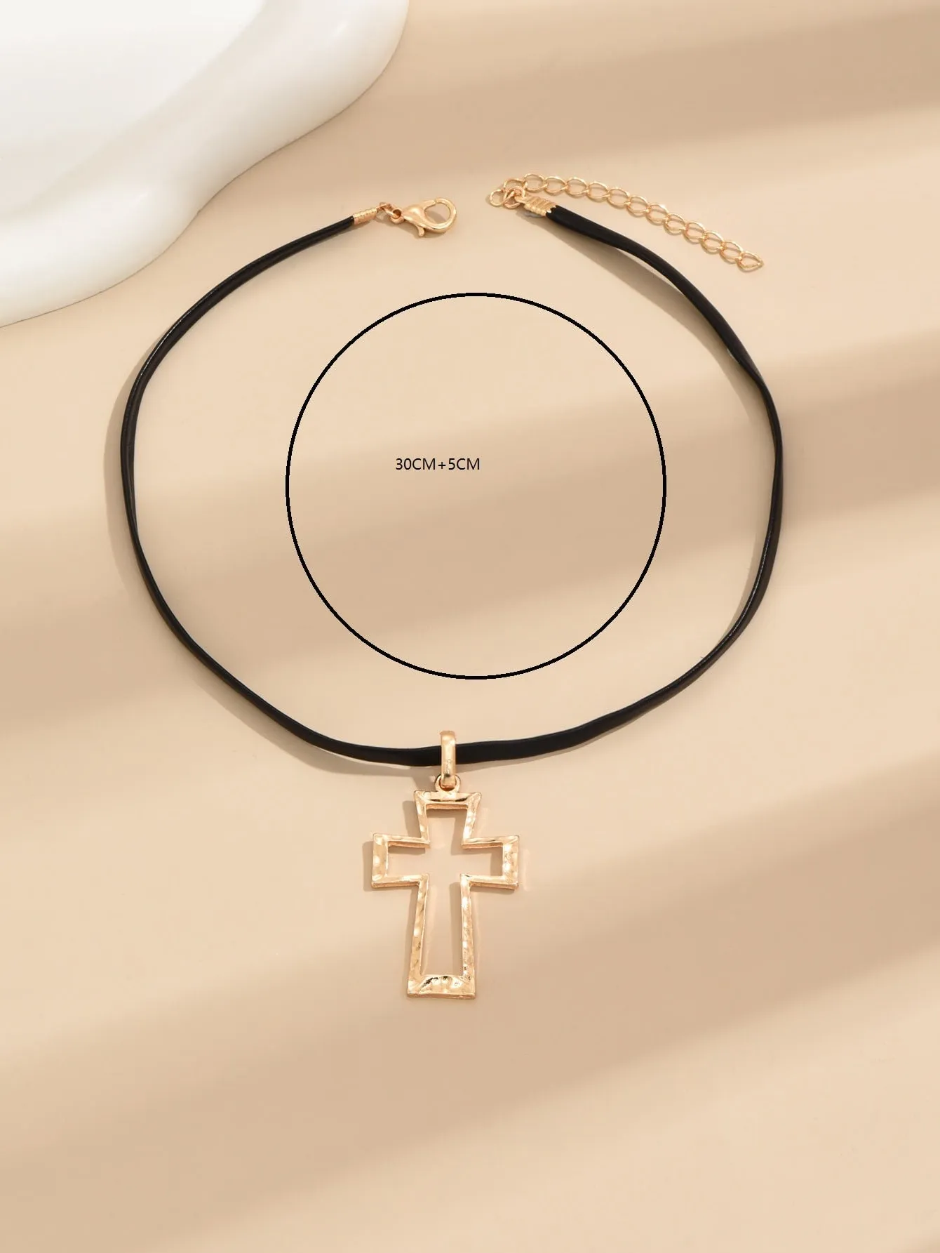 1pc Hollow Cross Pendant Choker for Women Jewelry for Women Gift for Her