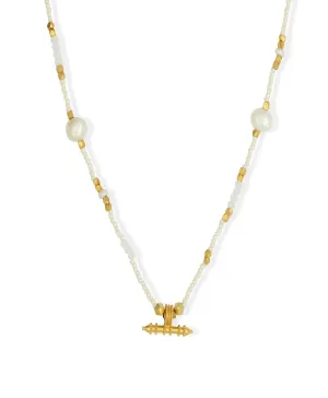 Ashiana Saidie Necklace - White