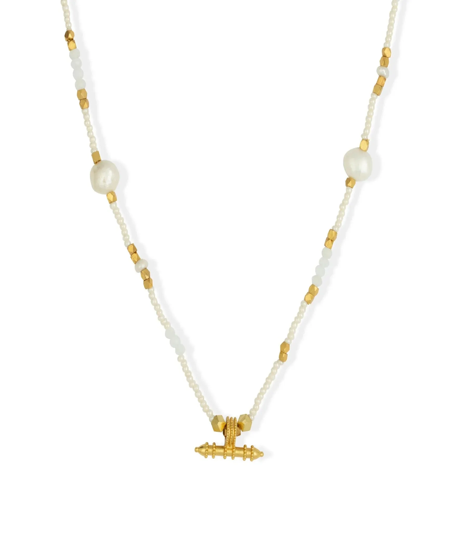 Ashiana Saidie Necklace - White