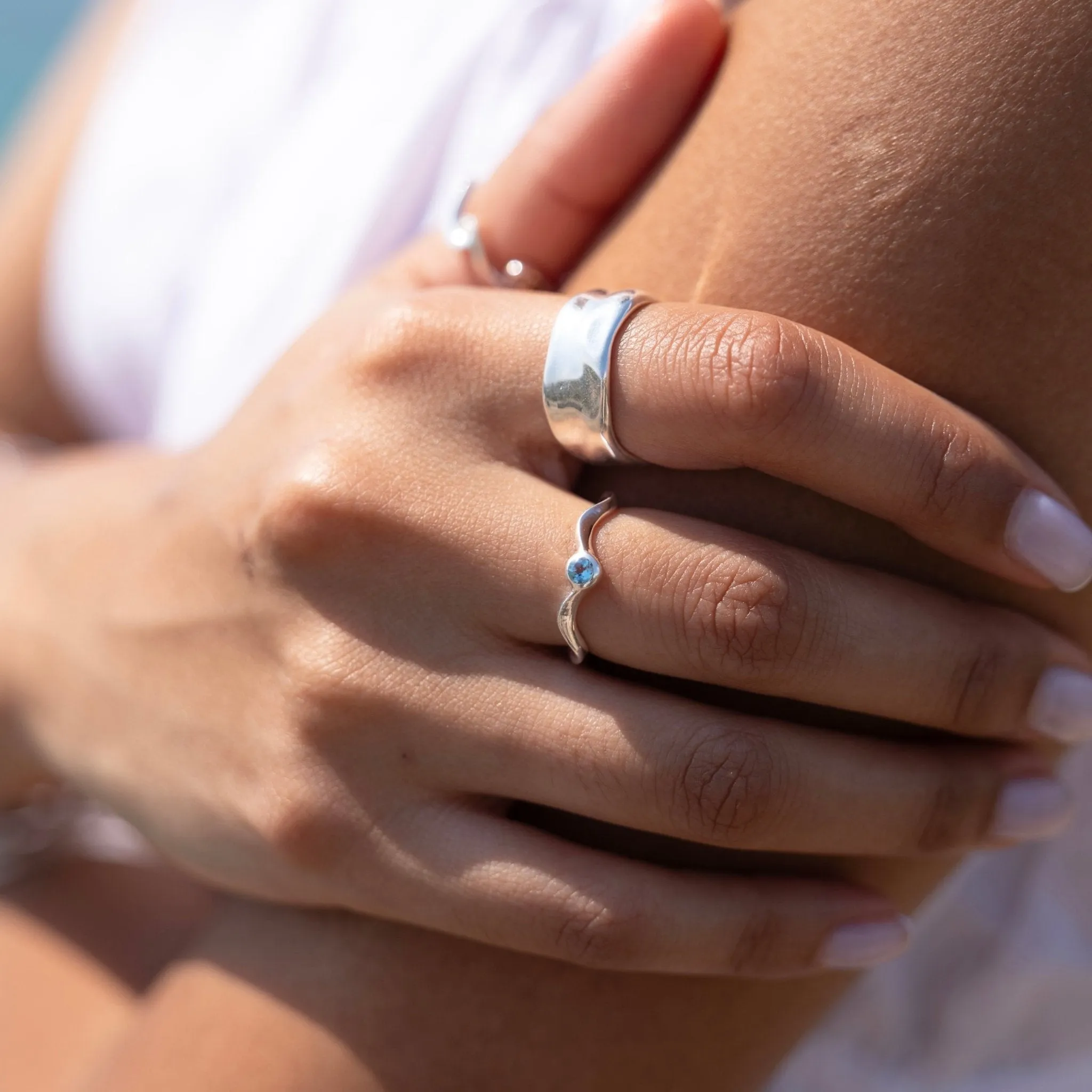 Blue Motion Ring