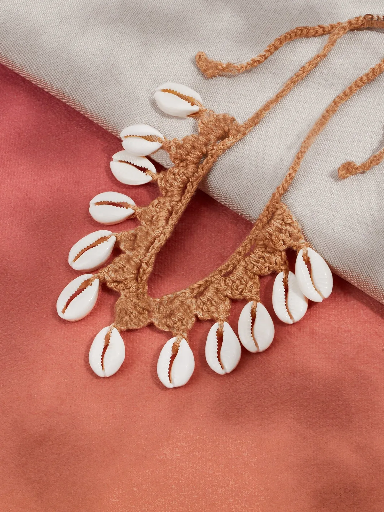 Braided Shell Decor Necklace for Women Jewelry for Women Gift for Her Necklace
