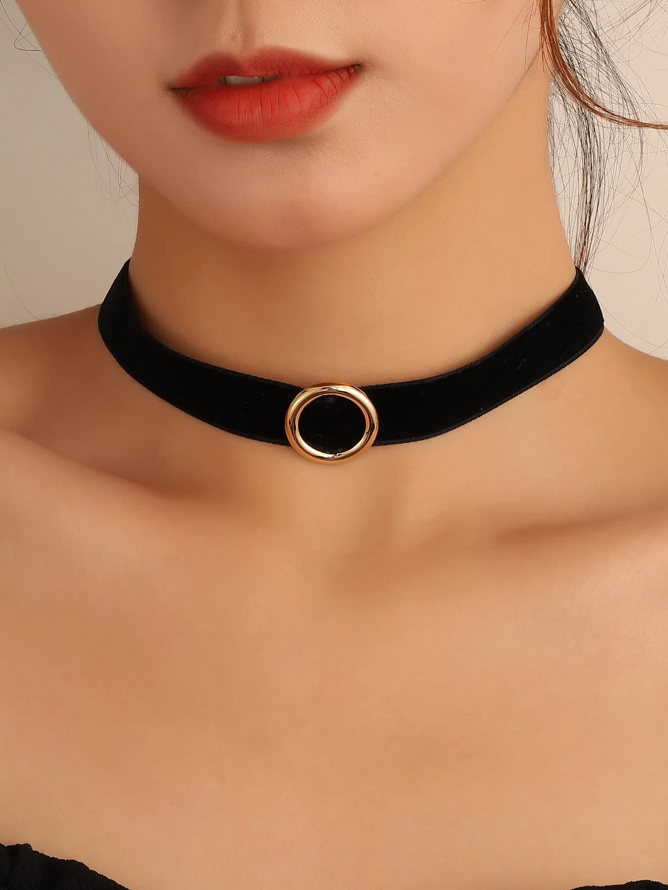 Circle Decor Choker for Women Jewelry for Women Necklace Accessories Gift for