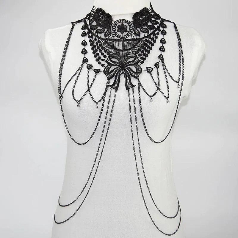 Impress Bow Chain Necklace