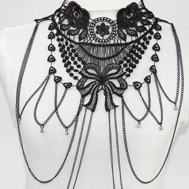 Impress Bow Chain Necklace