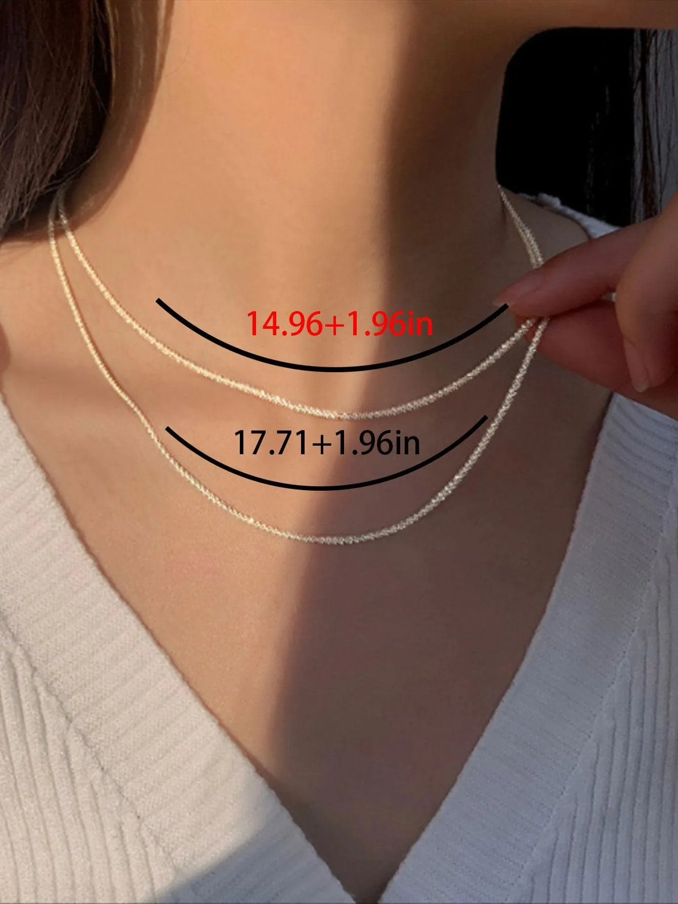 Minimalistic Layered Chain Necklace for Women Jewelry for Women Gift for Her