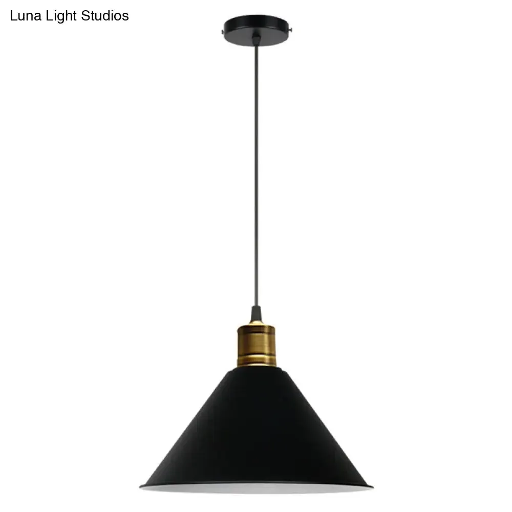 Nordic Conical Pendant Lamp - Stylish Metal Restaurant Down Lighting