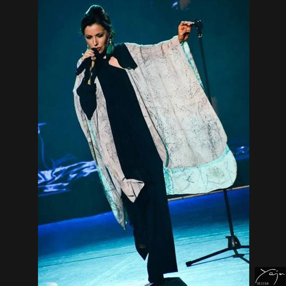 'Summer Rain' - Silk Cape No.3