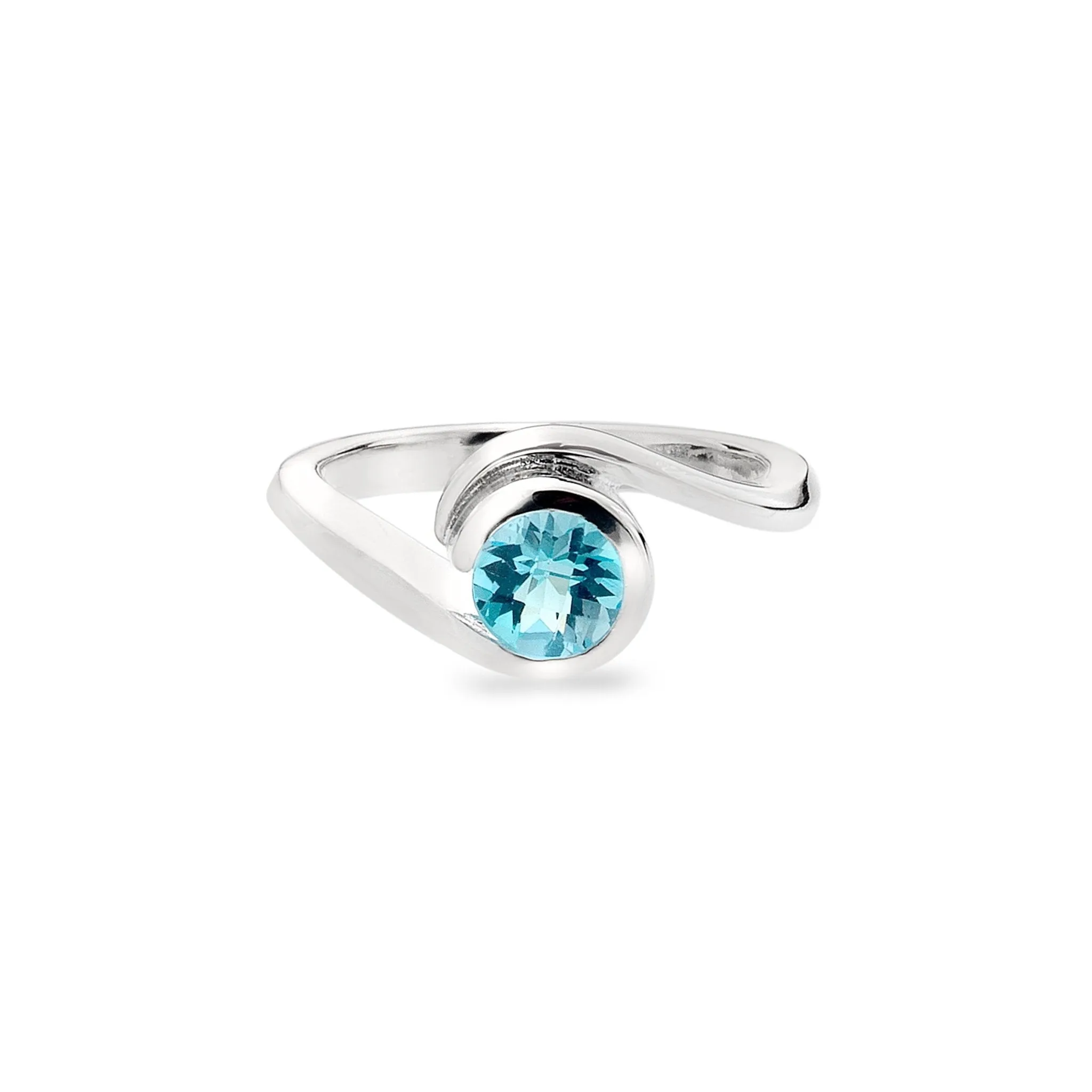 Topaz Wave Ring